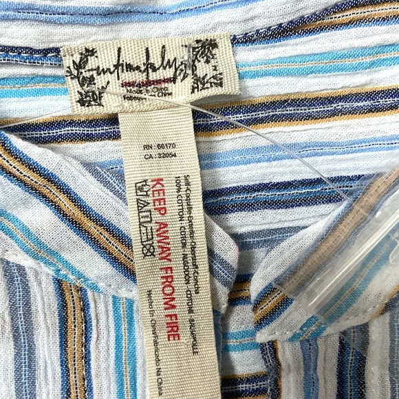 NWT Free People Sunday Morning Short Sleeve Sleep Shirt - Picture 16 of 16